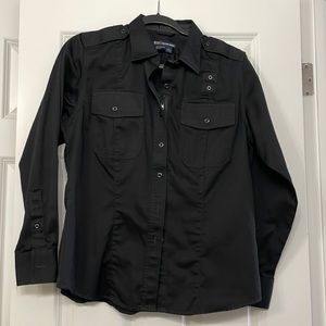 5.11 Tactical Series Black Button/Zip Up Shirt